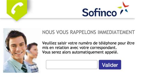 le numéro de téléphone de sofinco|Contacter le service client Sofinco